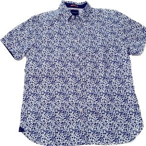 NWOT Men’s Denim & Flowers Shirt